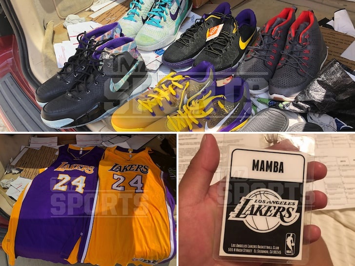 Kobe Bryant Treasures Found In Storage Locker